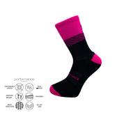 Αθλητική κάλτσα PulseRun με τεχνολογία arch support και cushioned sole για σταθερότητα και απορρόφηση κραδασμών στο τρέξιμο.